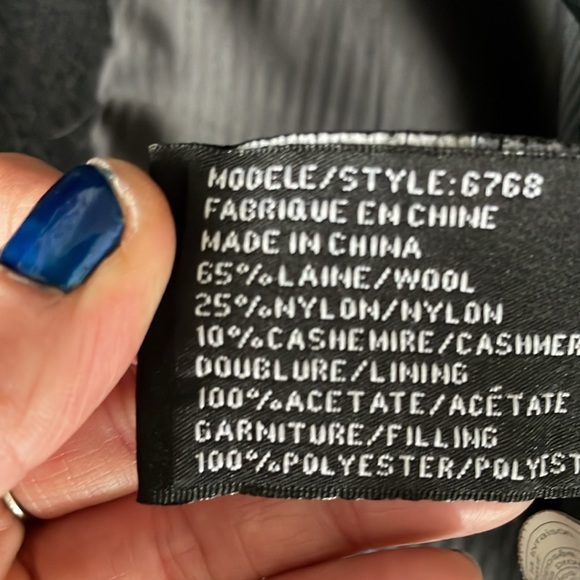 Wool cashmere coat - Picture 8 of 9